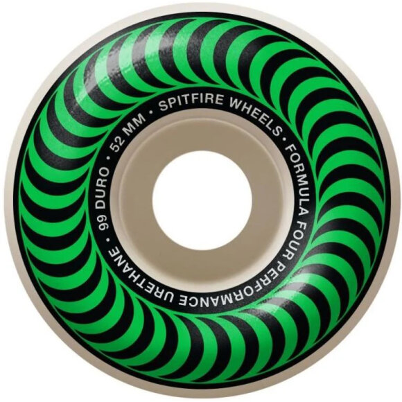 Spitfire - Spitfire Formula Four Classic Green Skateboard Hjul