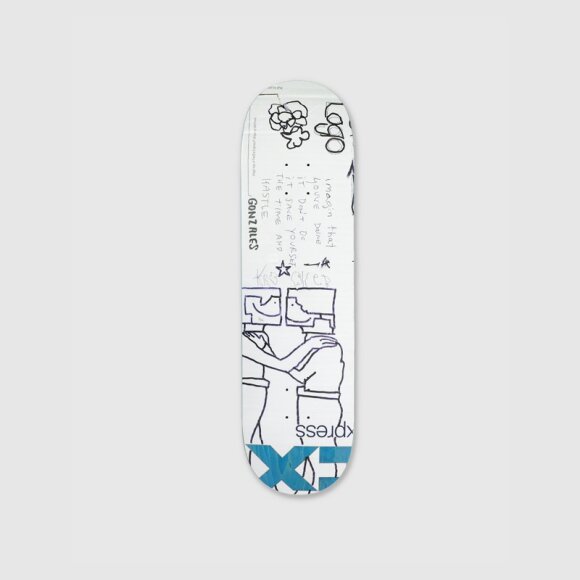 Krooked - Krooked Gonz Kastle 8.62 Skateboard