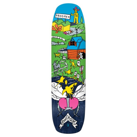 Krooked - Krooked Manderson The Yard Skateboard