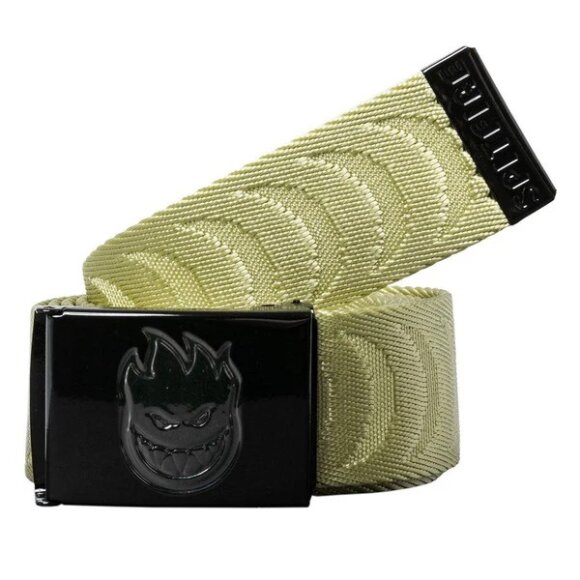 Spitfire - Spitfire Bighead Crescent Jacquard Tan Belt