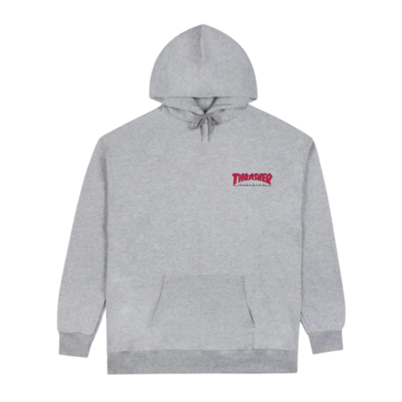 Thrasher - Thrasher Little Outline Hood Sweatshirt